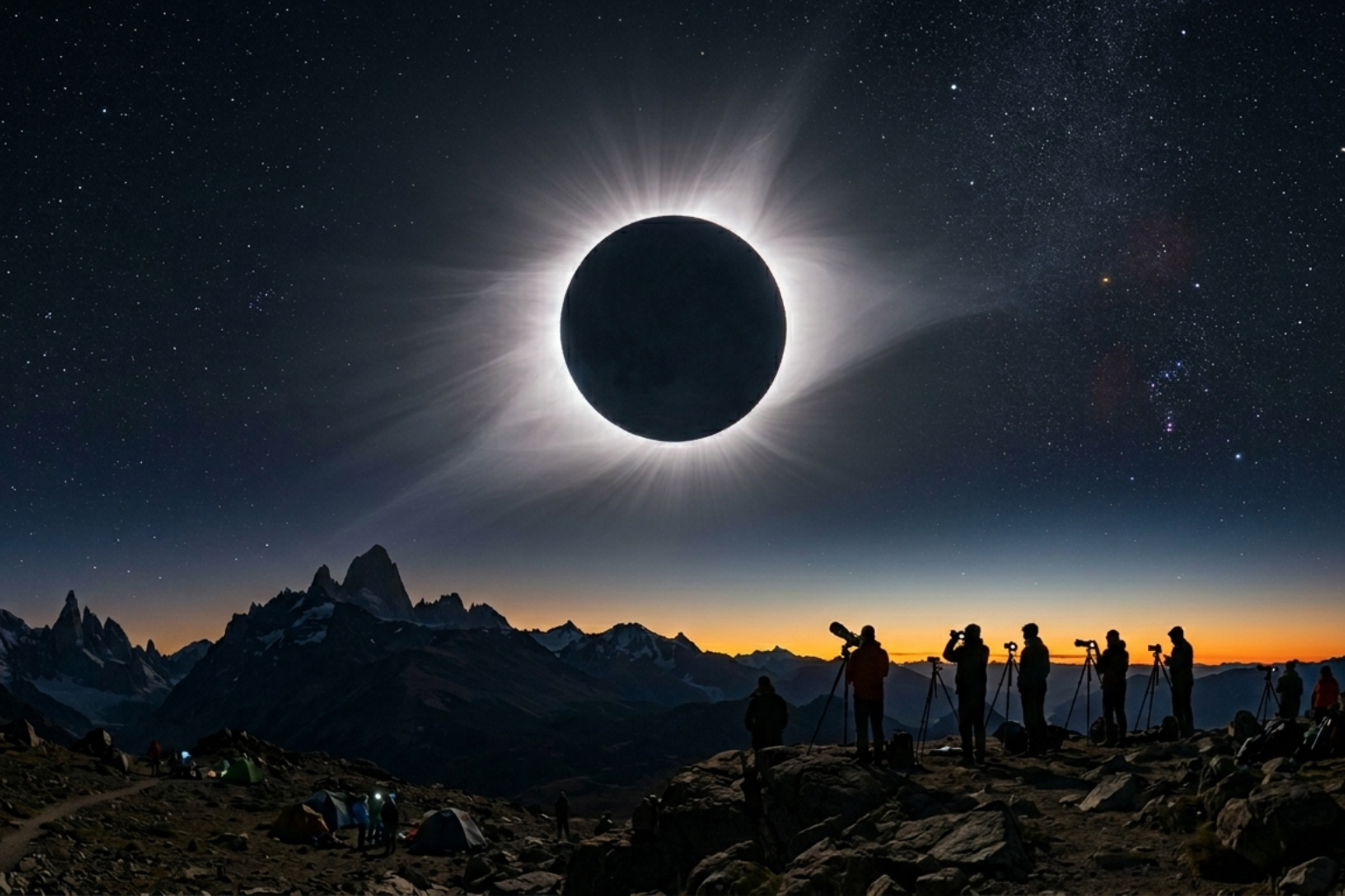 Asturias se prepara para el eclipse solar