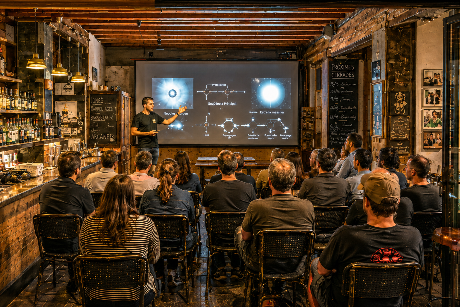 ciencia en los bares