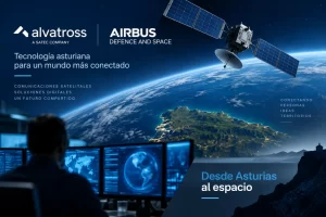 Una tecnológica asturiana desarrolla con Airbus una plataforma de comunicaciones por satélite